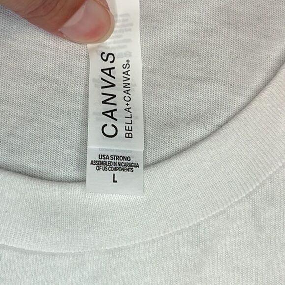 B58 Hustler Men’s White Short Sleeve Crew Neck T-Shirt Size Large - Picture 4 of 6